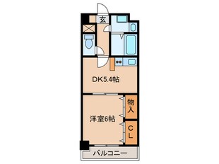 プラシ－ドカ－サの物件間取画像